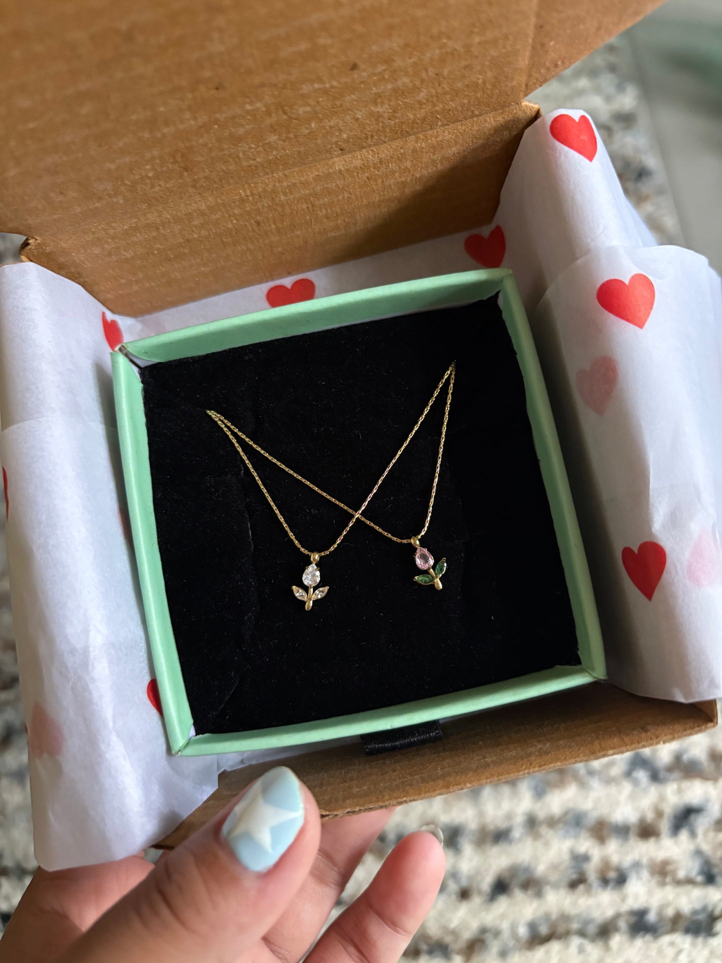 TULIP NECKLACE (18k)