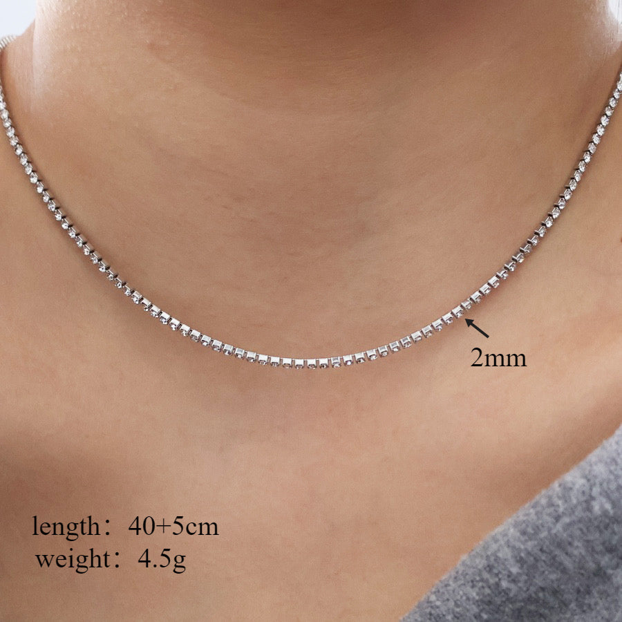 TENNIS NECKLACE (18k)
