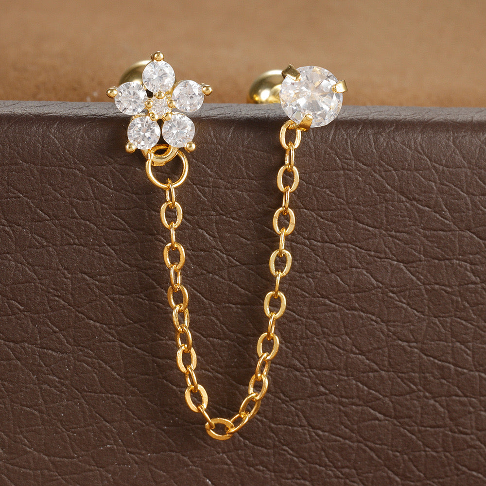 DAISY EARRINGS (18k)