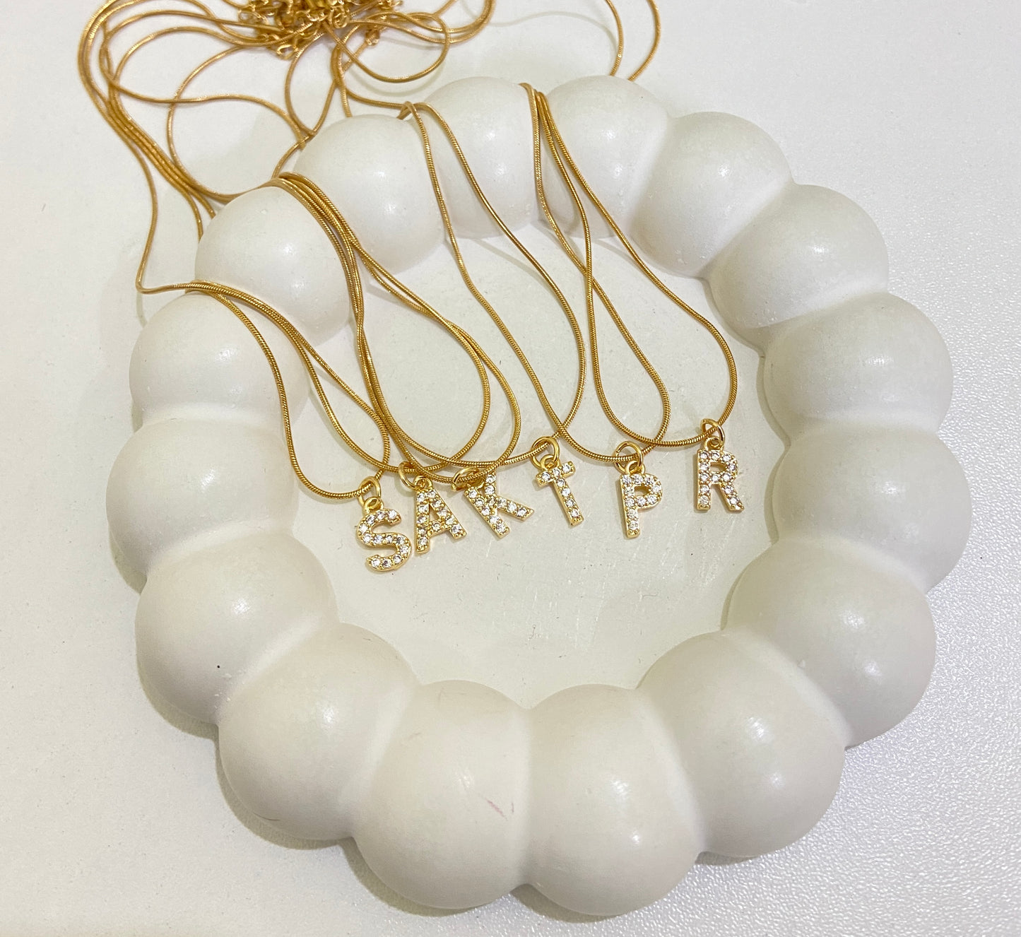 LETTER PENDANTS (SS)