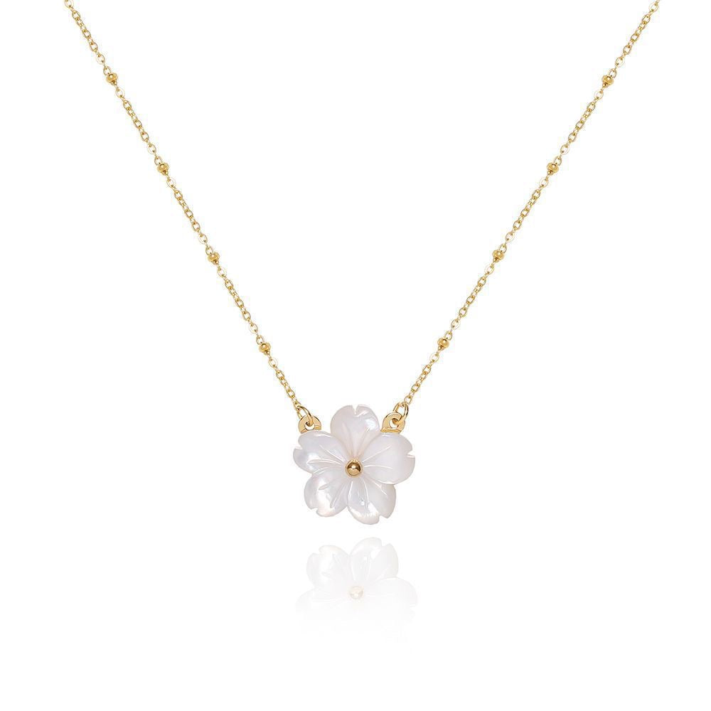 FLOWER NECKLACE (18k)