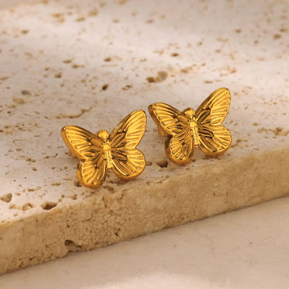 BUTTERFLY EARRINGS (18k)