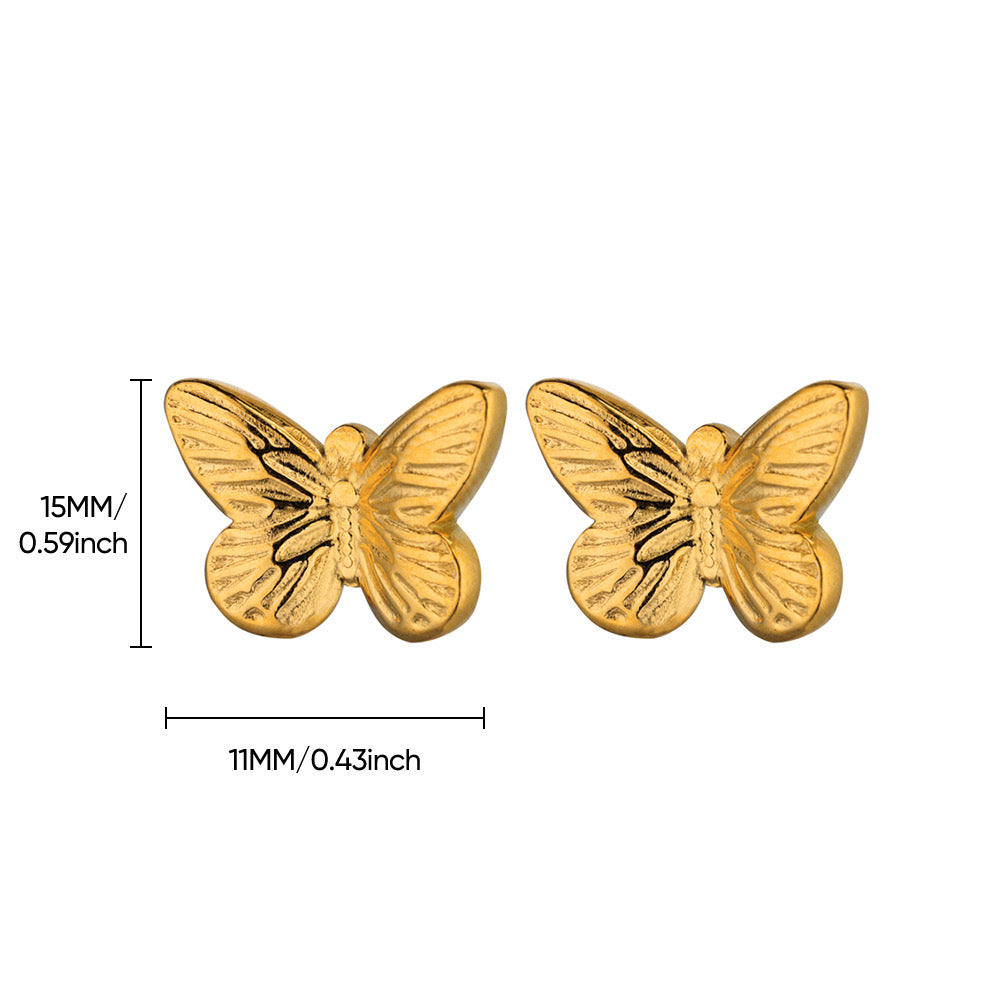 BUTTERFLY EARRINGS (18k)