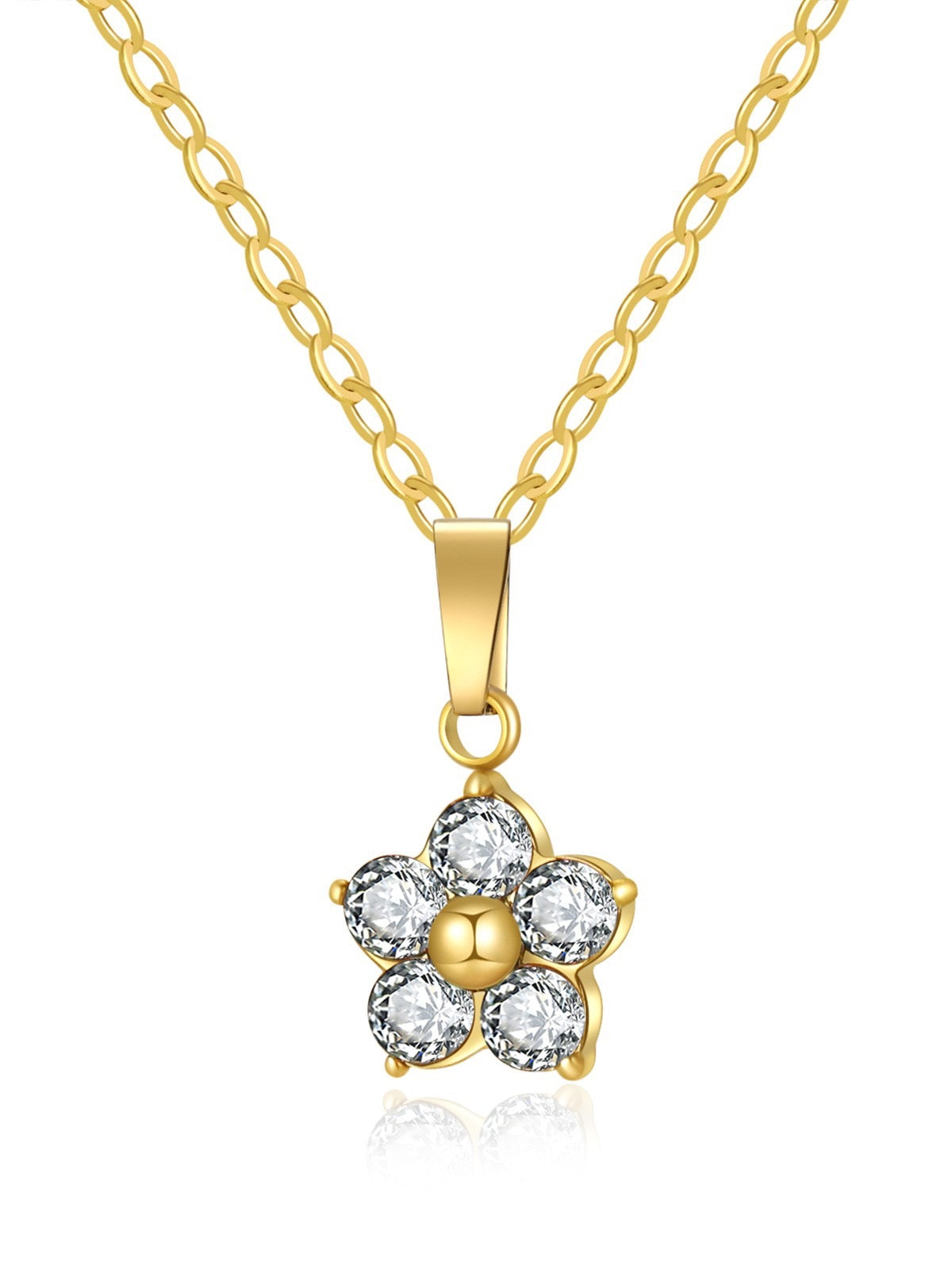 BLOSSOM NECKLACE (18k)