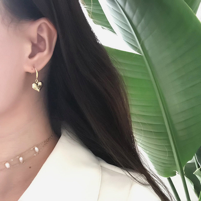 HEARTILY EARRINGS (18k)