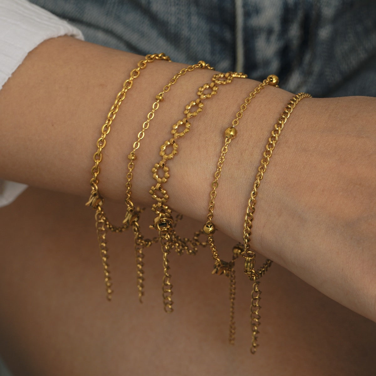 SNOWFLAKE BRACELET (18k)