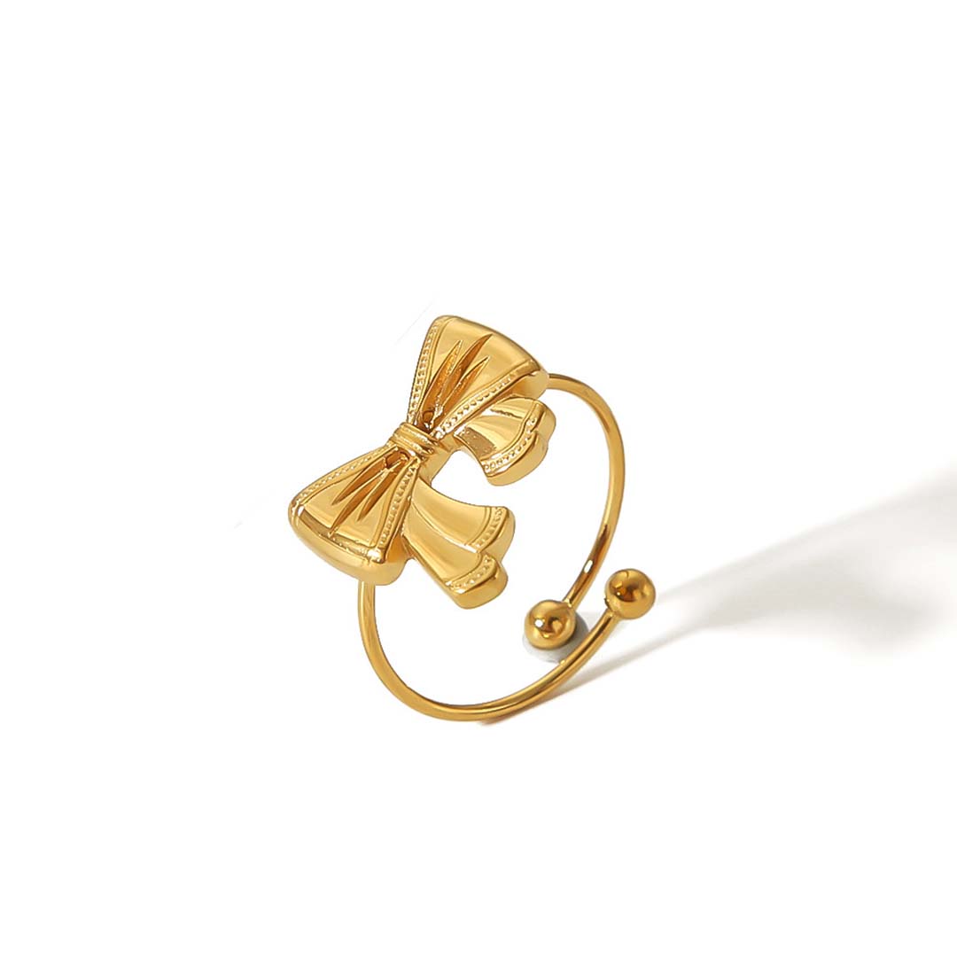 BOW TIE RING (18k)