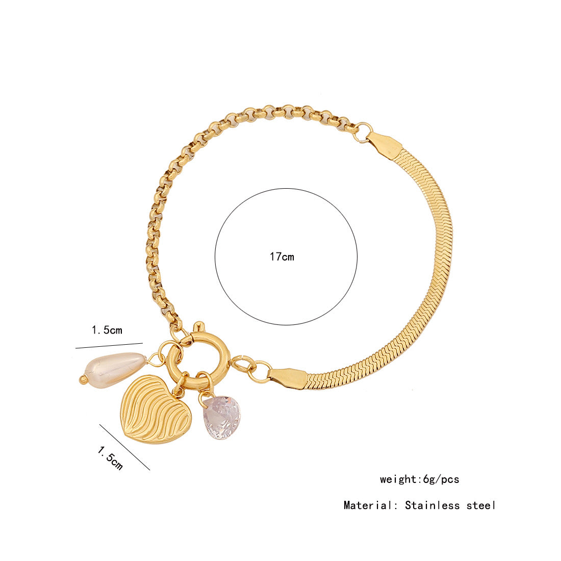 BLOOM DRIP BRACELET (18k)