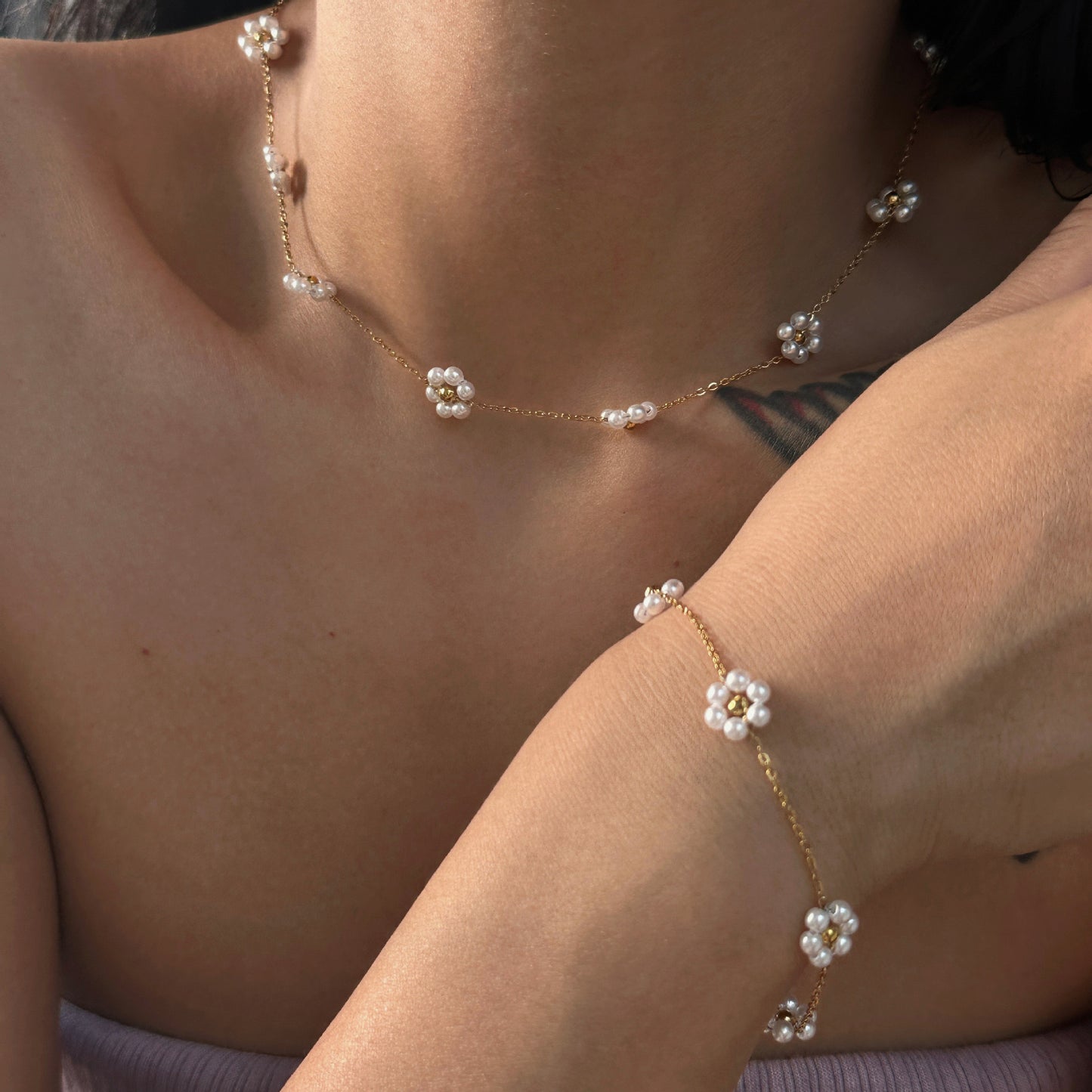 JASMINE NECKLACE (18k)