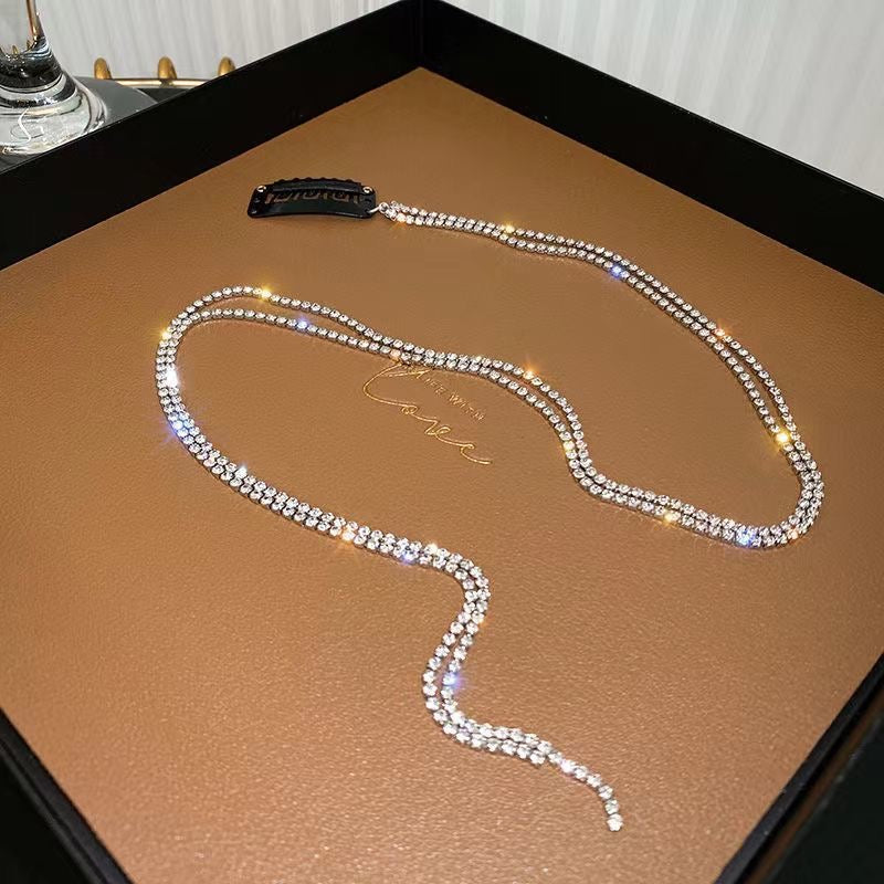 CHAIN TASSEL HAIRCLIP