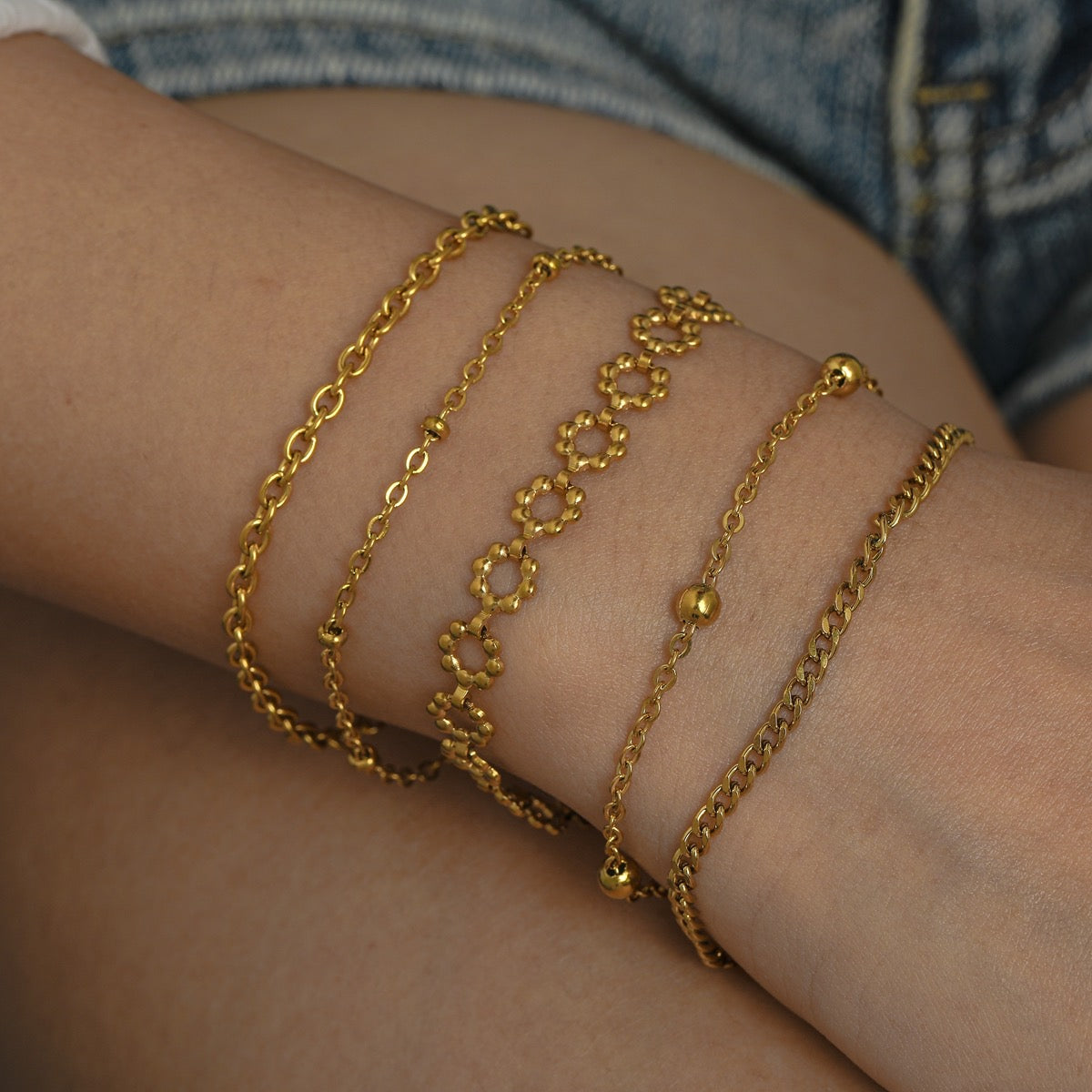 SNOWFLAKE BRACELET (18k)