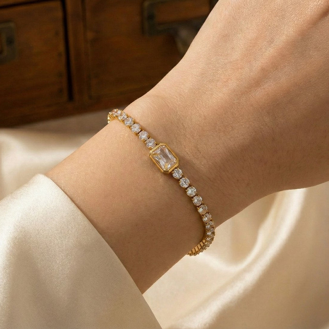 TENNIS BRACELET (18k)