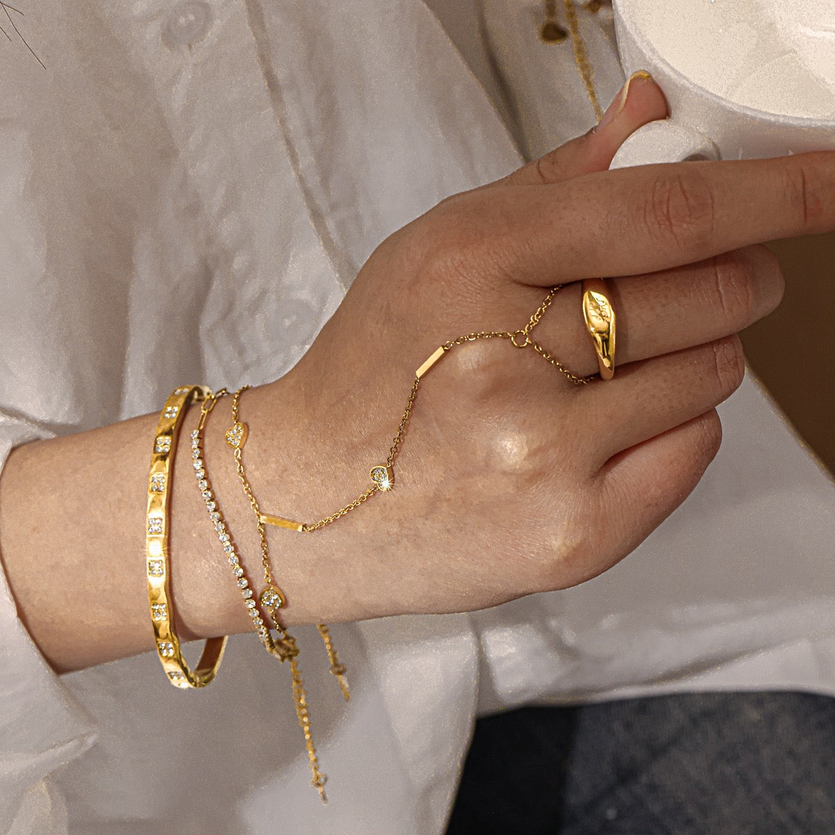 AMARA CHAIN BRACELET (18k)