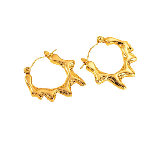TWIGGY HOOPS (SS)
