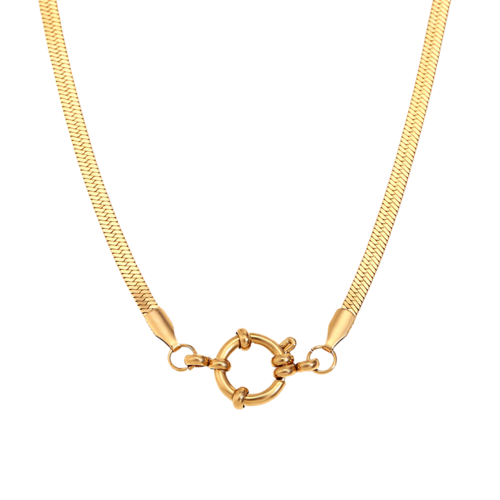 HERRINGBONE CHAIN (18k)