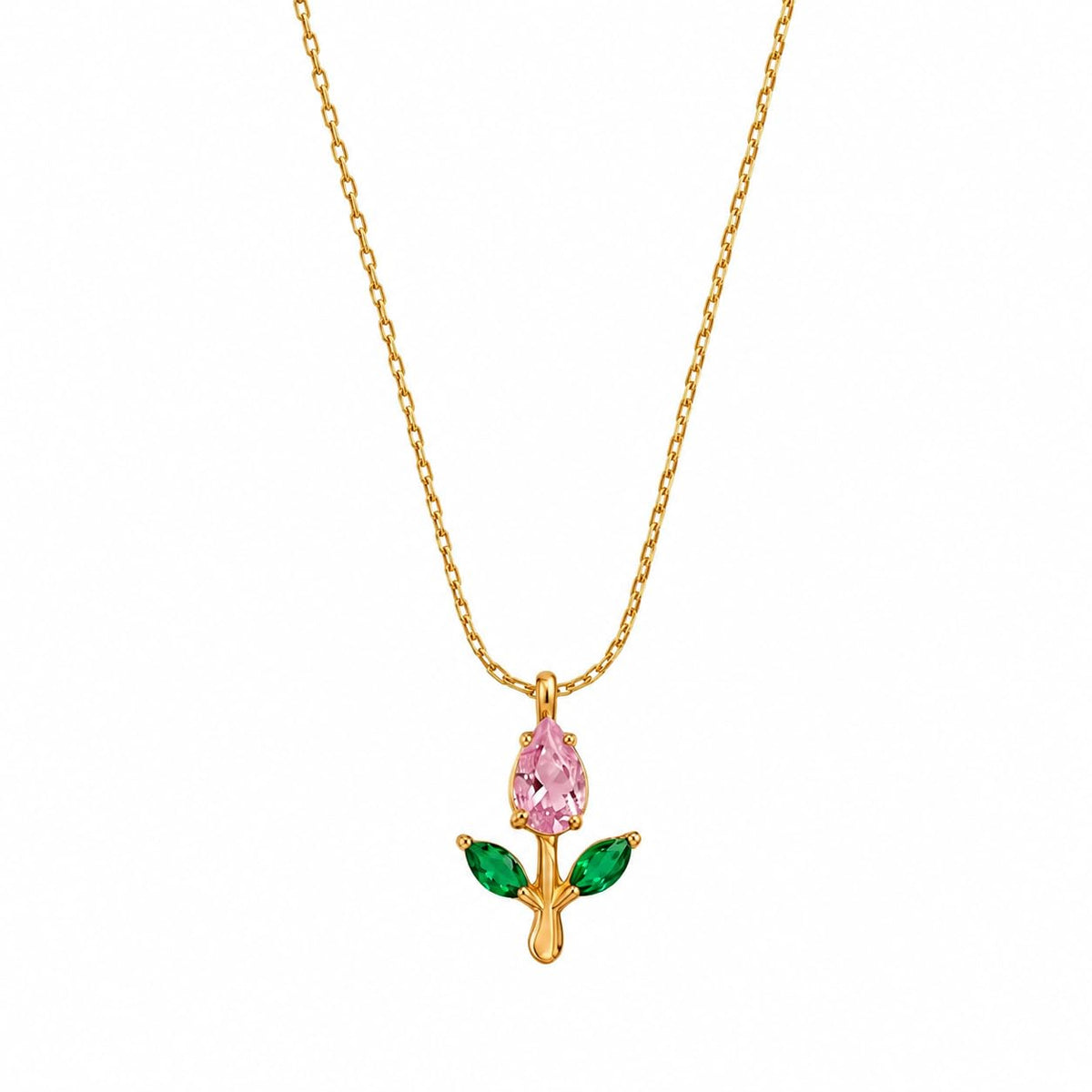 TULIP NECKLACE (18k)