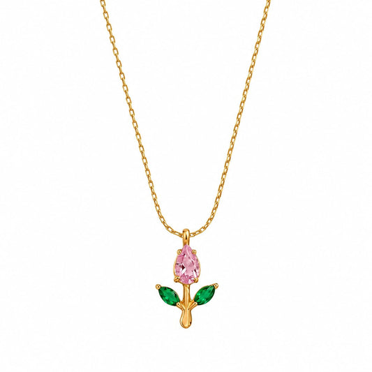 TULIP NECKLACE (18k)