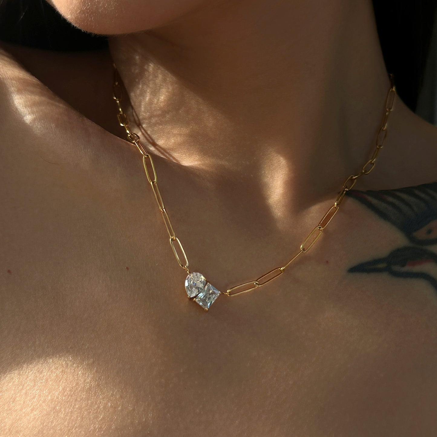 RETRO STYLE NECKLACE (18k)