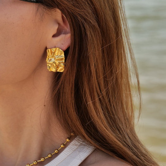 SCULPT EARRINGS (18k)