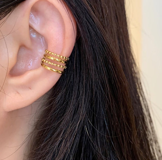 ELISE EAR CUFFS (18k)