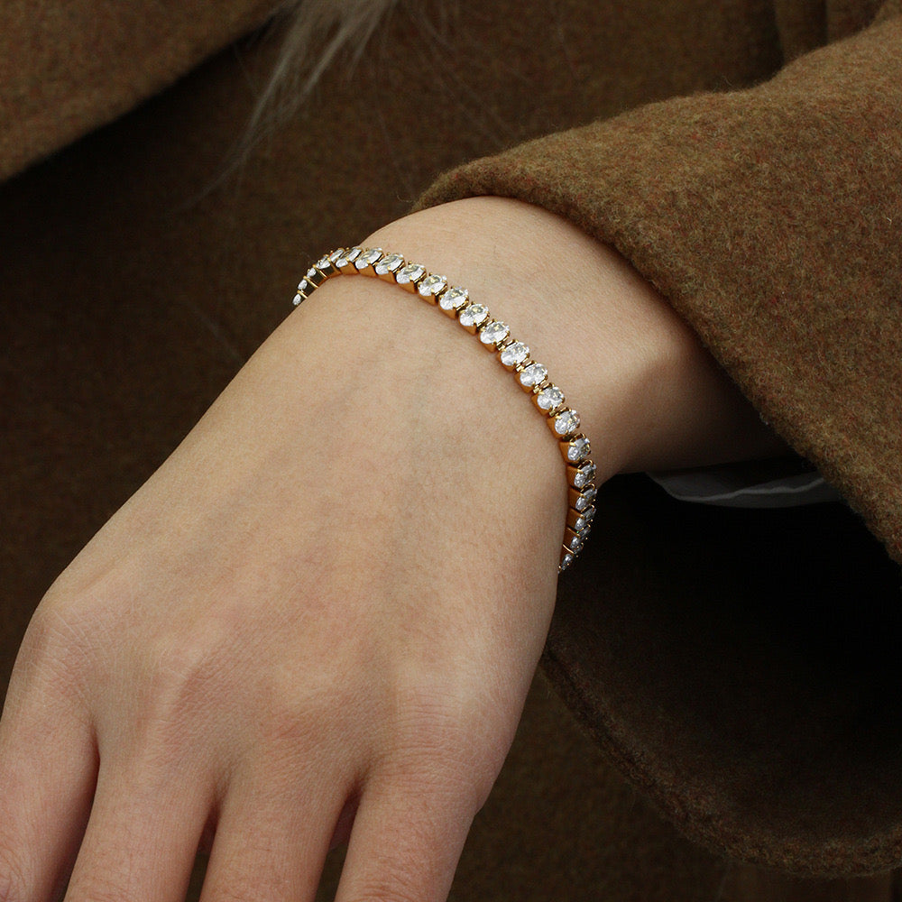TENNIS BRACELET(18k)