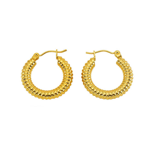 SPIRAL HOOPS (18k)