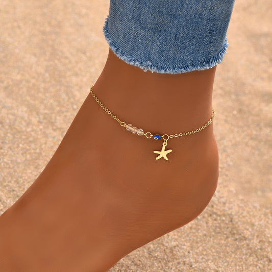 STARFISH ANKLET (1 piece) (18k)