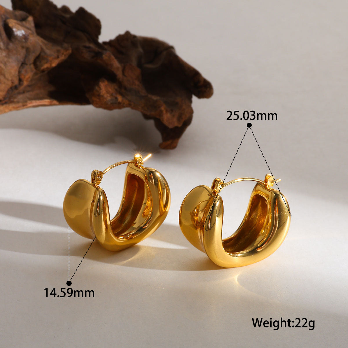LUNA HOOPS (18k)