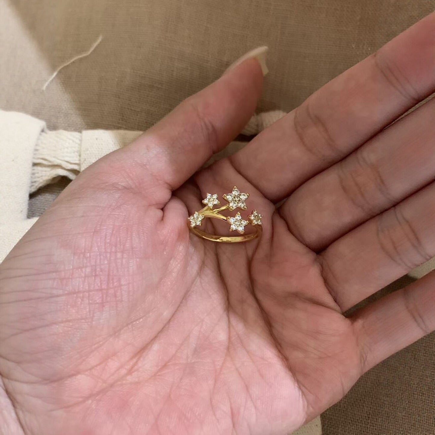 DAISIES RING (18k)