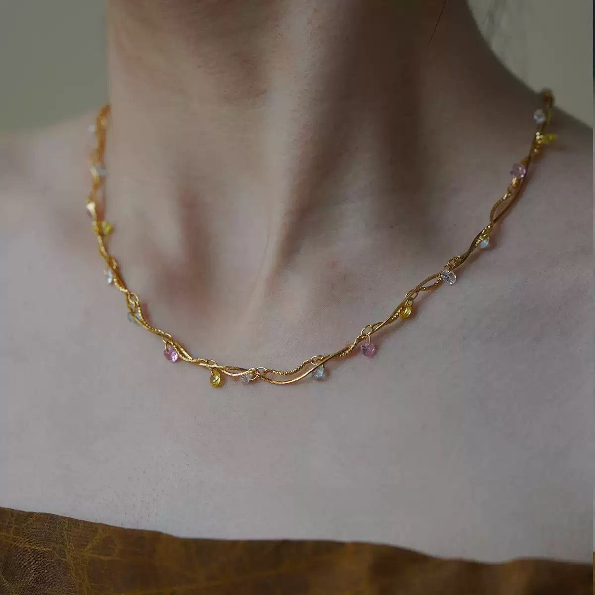 AVA NECKLACE (18k)