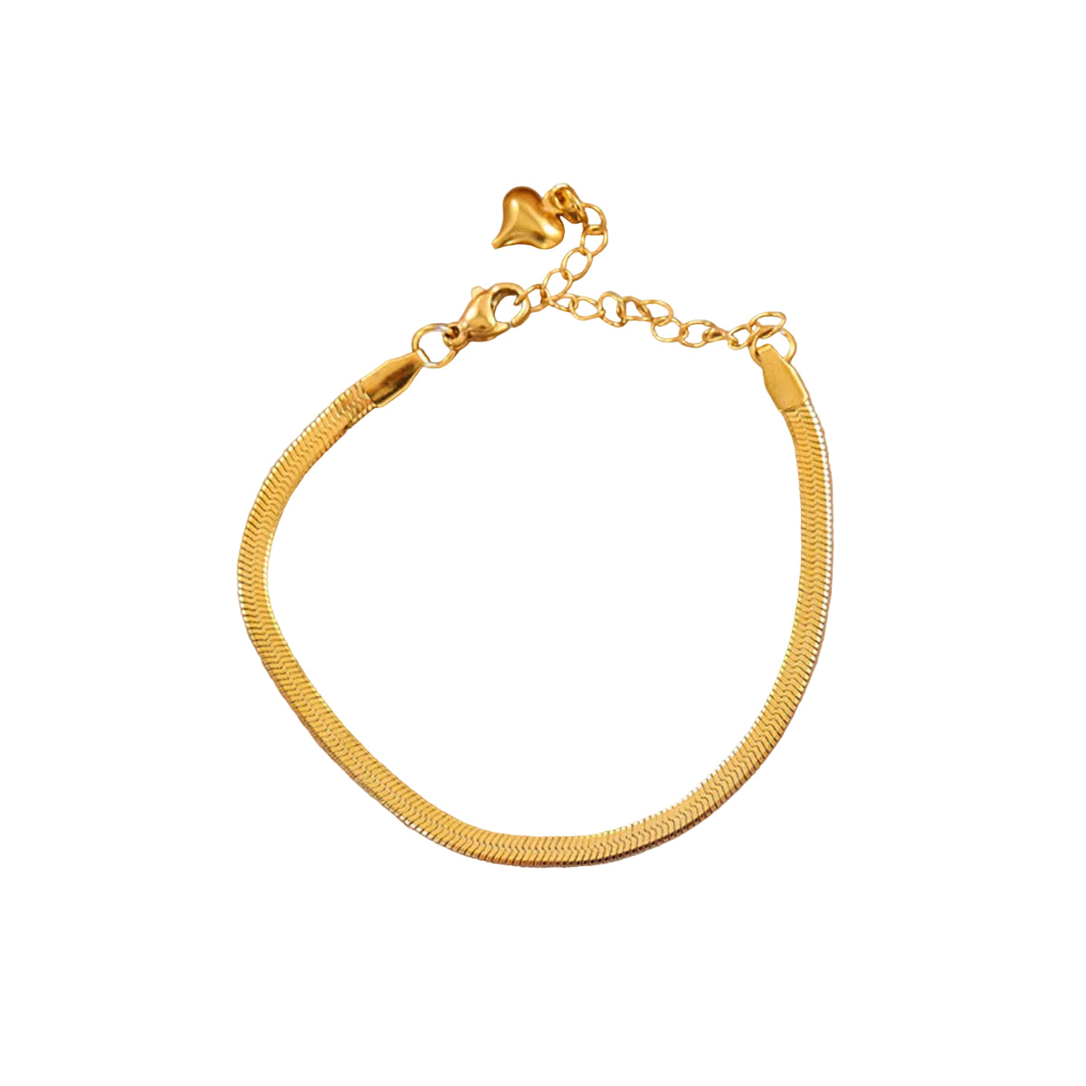 HERRINGBONE ANKLET(18k)