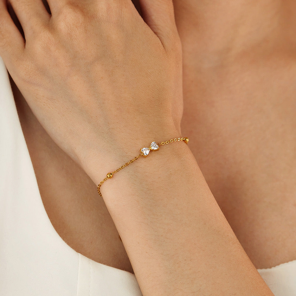 BOW BRACELET (18k)