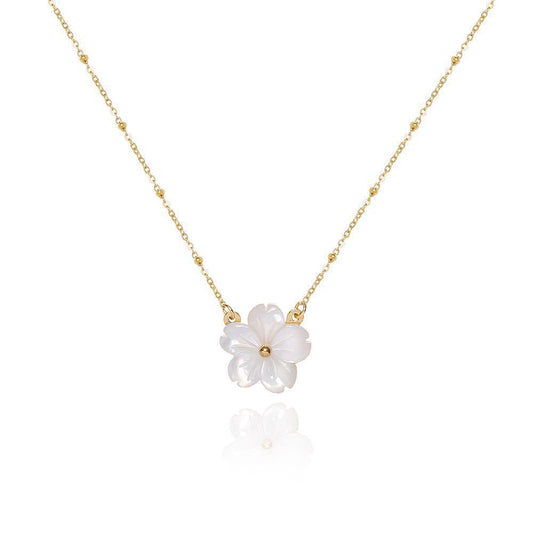 FLOWER NECKLACE (18k)