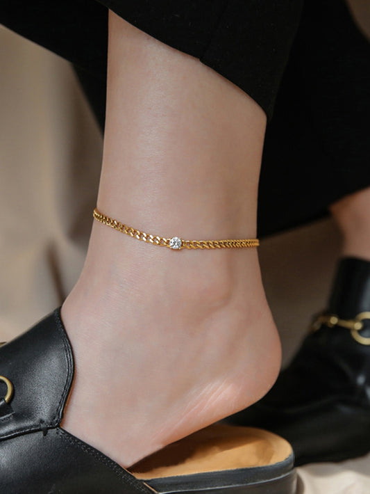 LILY ANKLET(1 piece) (18k)