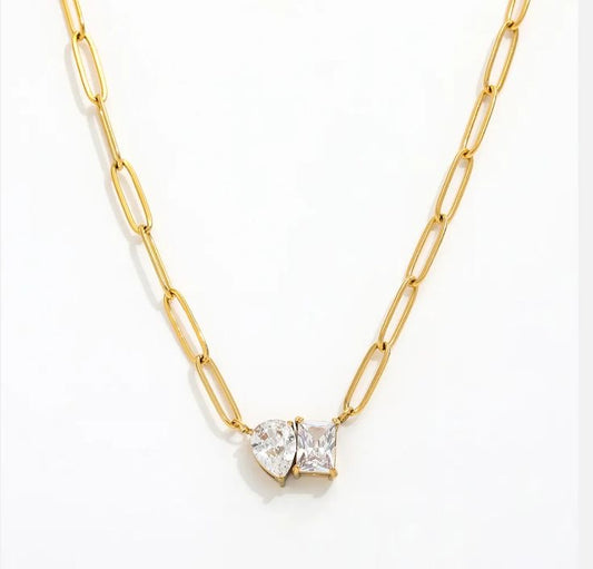 RETRO STYLE NECKLACE (18k)