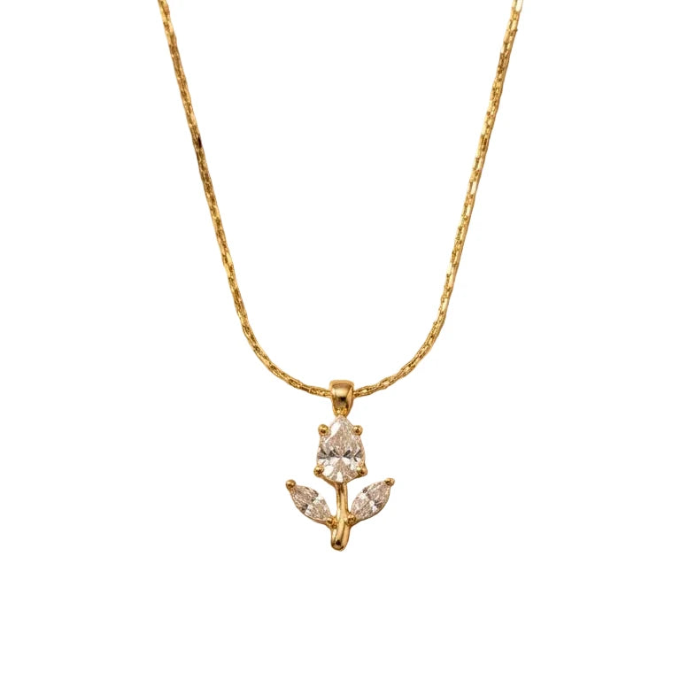 TULIP NECKLACE (18k)