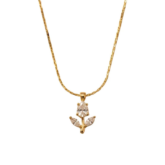 TULIP NECKLACE (18k)