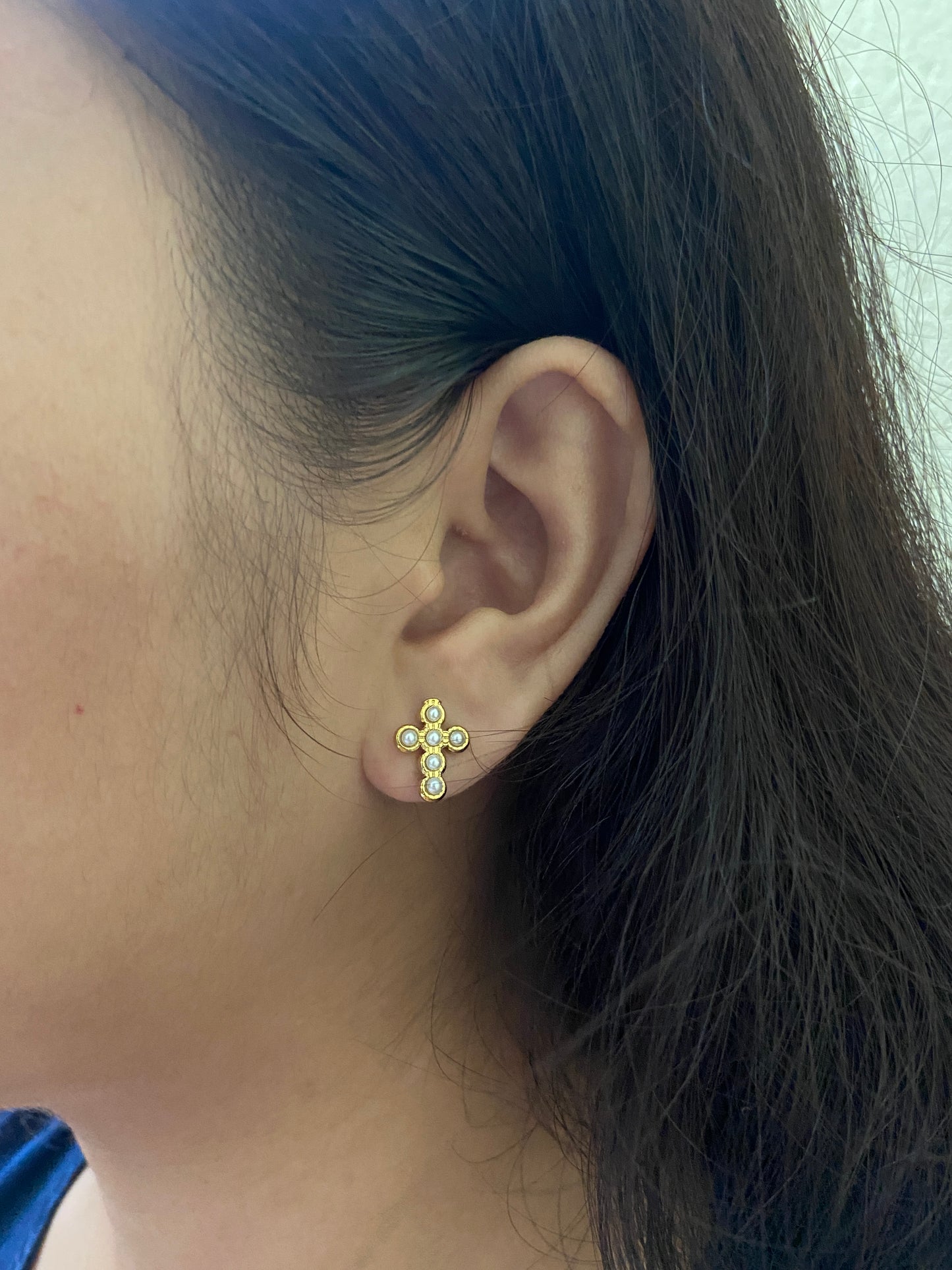CROSS STUDS (18k)
