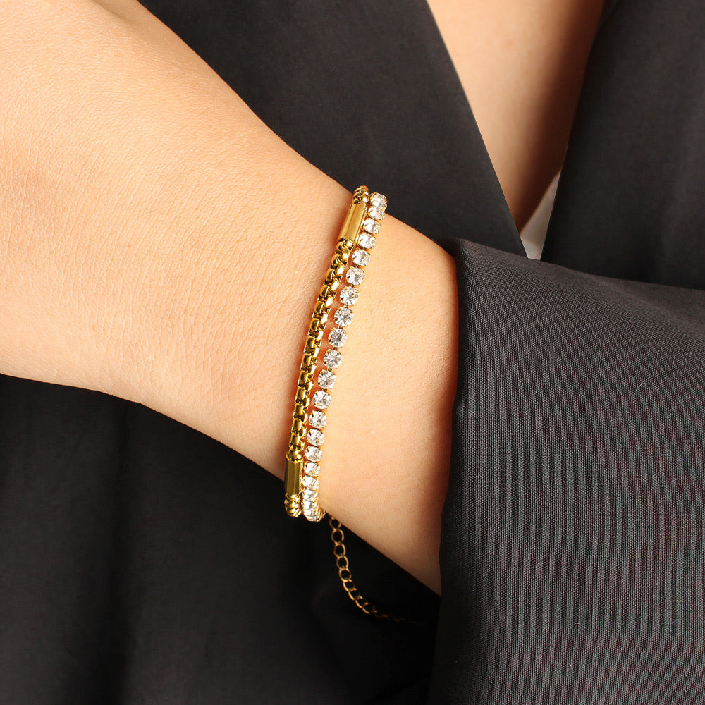 TENNIS BRACELET (18k)
