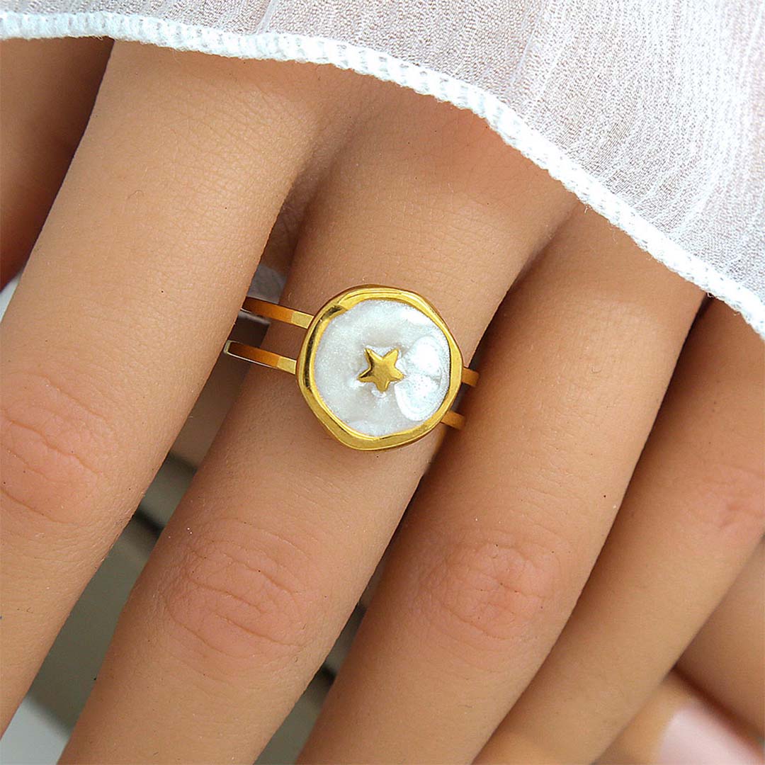 RETRO RINGS (18k)