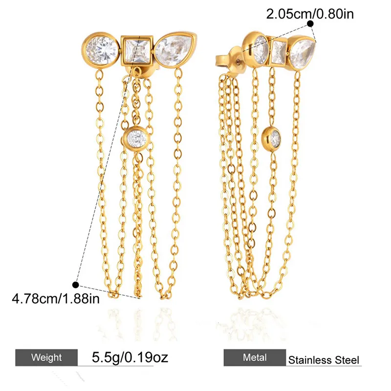 SAVOY EARRINGS (18k)