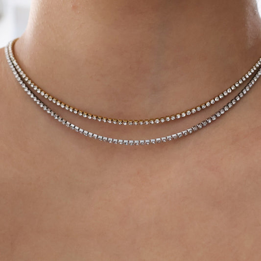 TENNIS NECKLACE (18k)