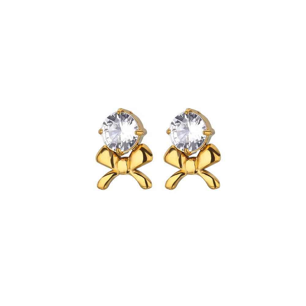 BOWTIE EARRINGS (18k)