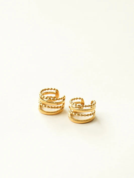 ELISE EAR CUFFS (18k)