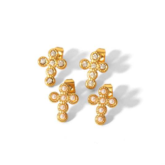 CROSS STUDS (18k)