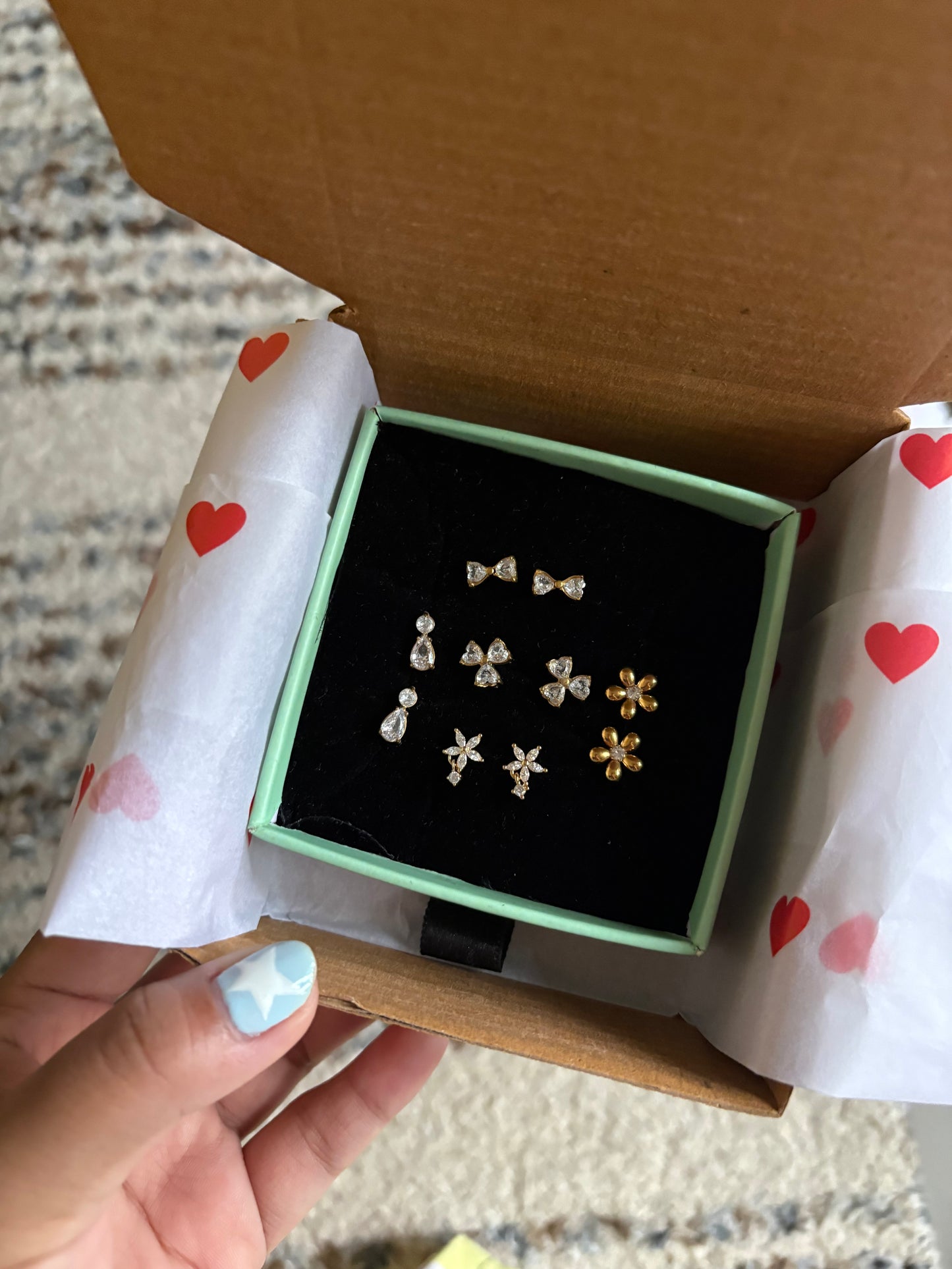 ELISE STUDS (18k)