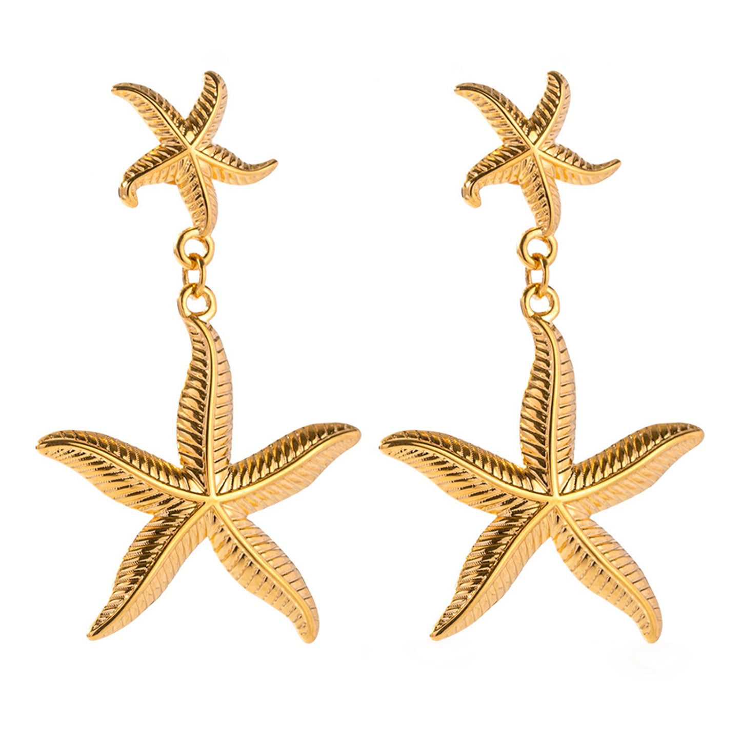 STARFISH EARRINGS (18k)