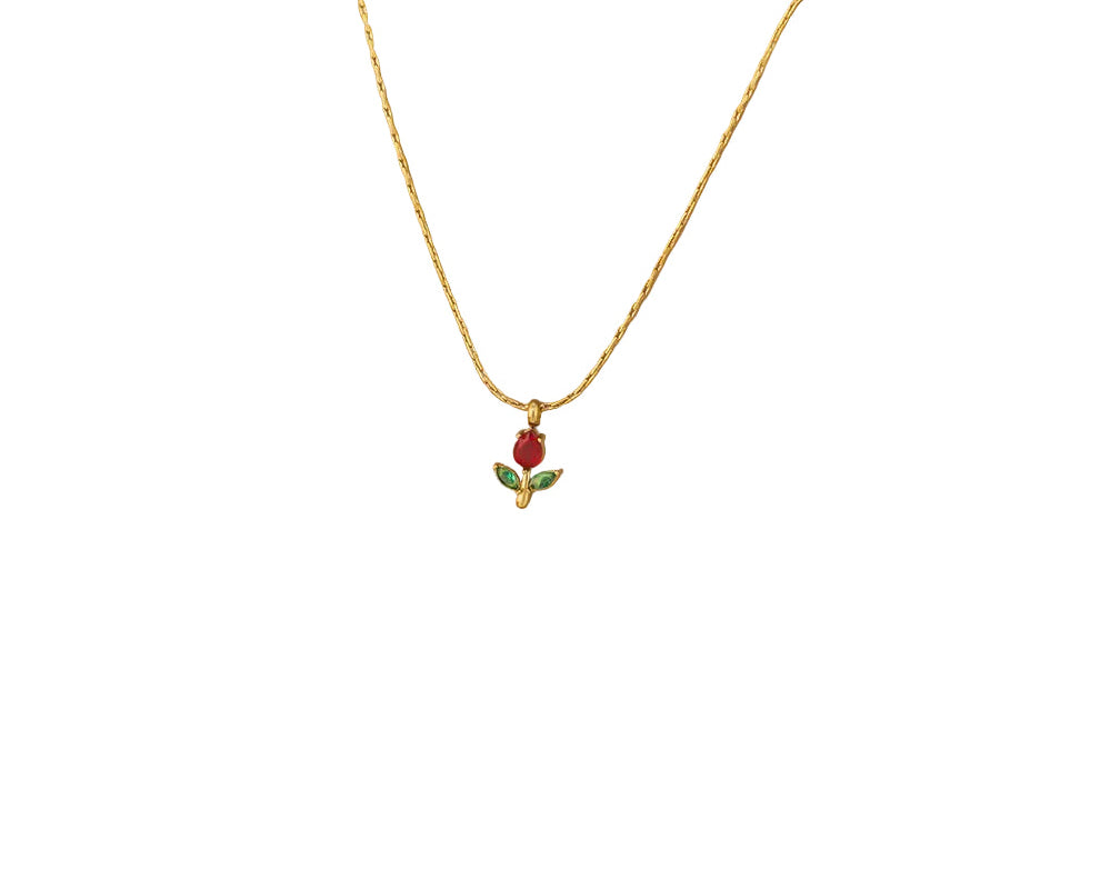 TULIP NECKLACE (18k)