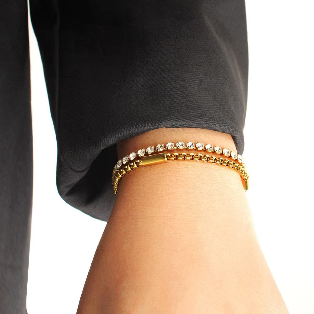 TENNIS BRACELET (18k)