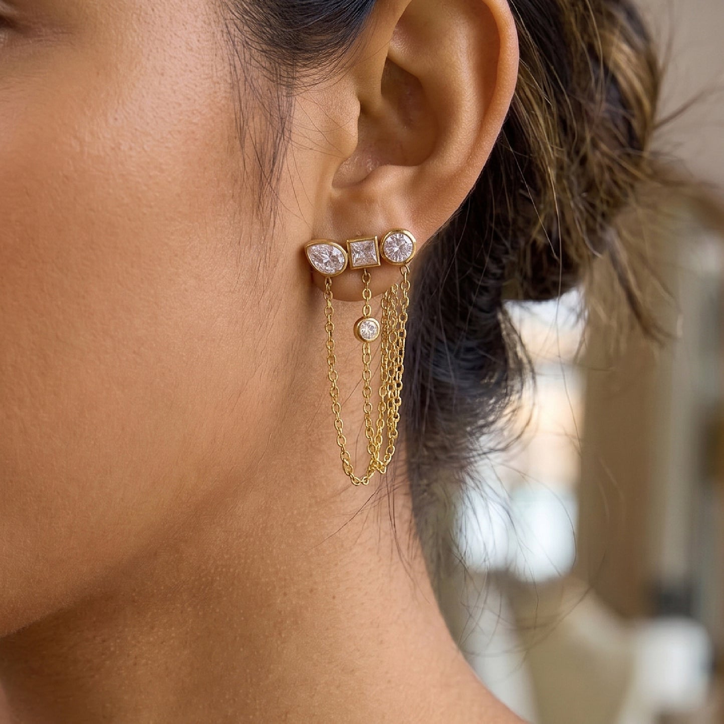 SAVOY EARRINGS (18k)